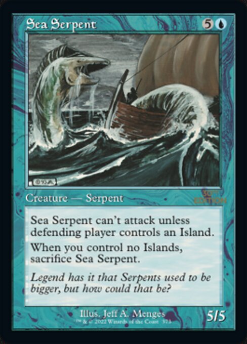 Sea Serpent (30th Anniversary Edition #373)