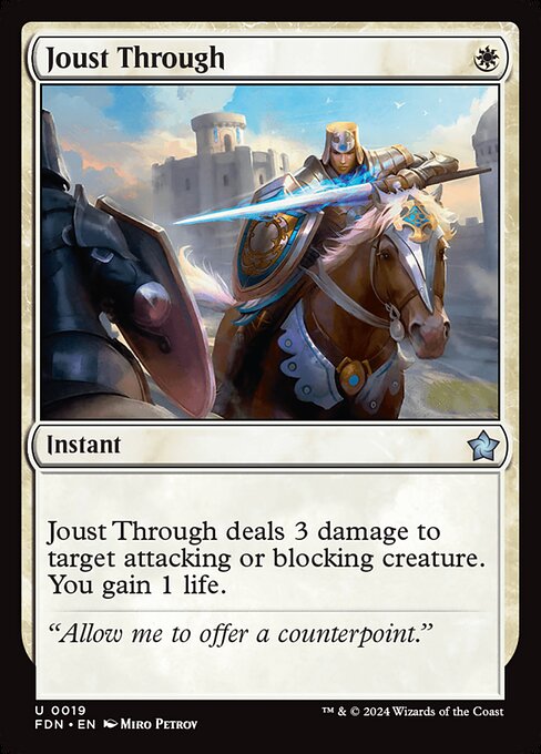 Joust Through (Foundations #19)