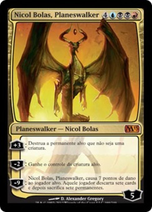 Nicol Bolas, Planeswalker (Magic 2013 #199)