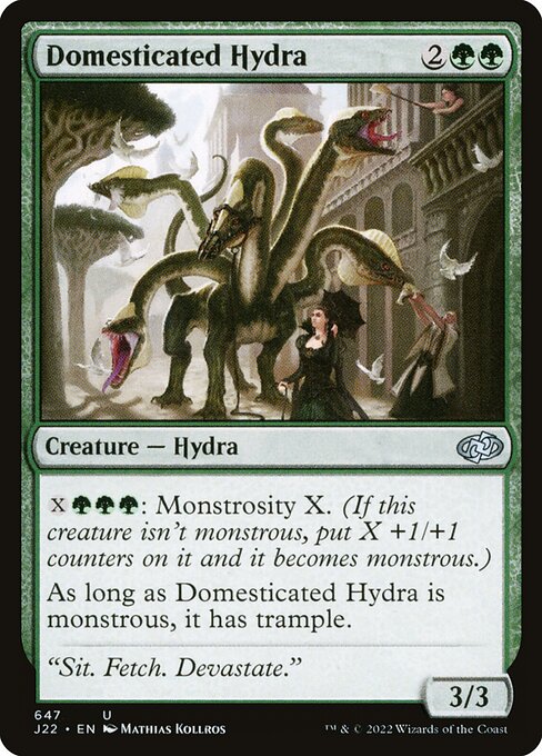 Domesticated Hydra (Jumpstart 2022 #647)