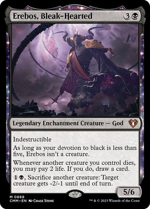 Erebos, Bleak-Hearted (Commander Masters #868)