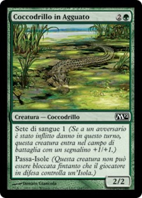 Lurking Crocodile (Magic 2012 #184)