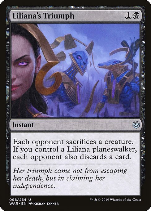 Liliana's Triumph (war) 98