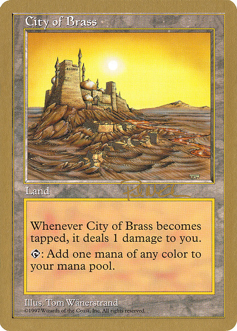 City of Brass (World Championship Decks 1997 #pm413)