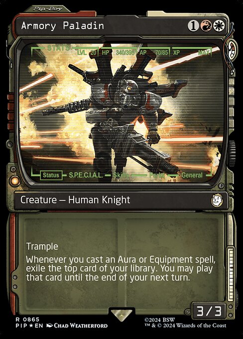 Armory Paladin card image