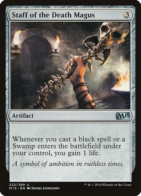 Staff of the Death Magus (M15)