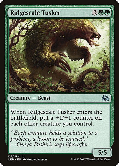 Ridgescale Tusker (Aether Revolt #121)
