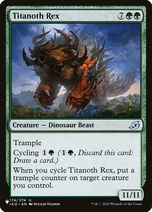 Titanoth Rex (The List #IKO-174)