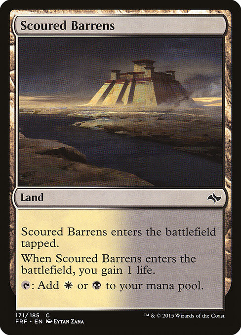 Scoured Barrens (Fate Reforged #171)
