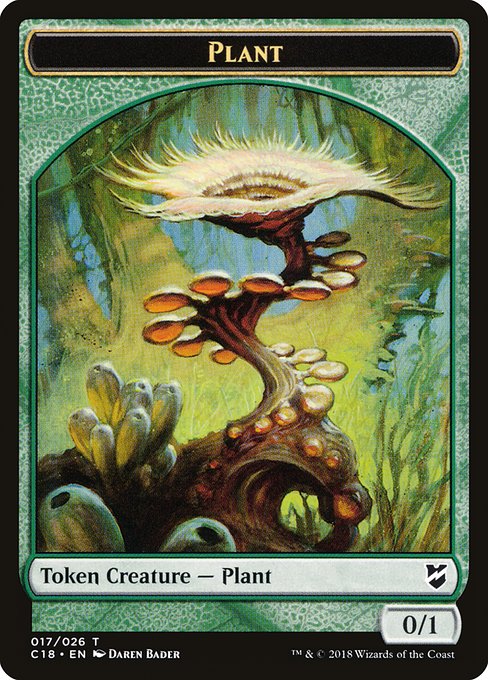 Plant (Commander 2018 Tokens #17)