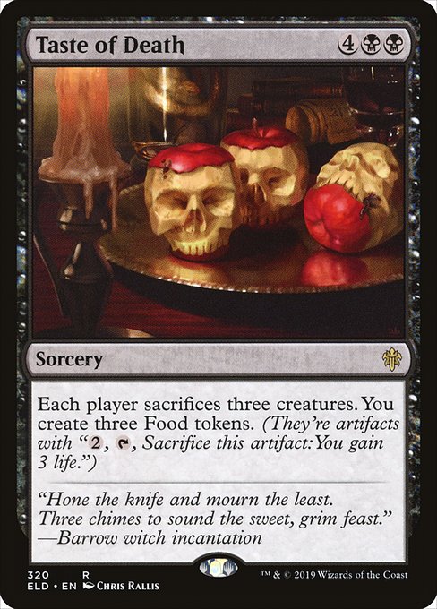 Taste of Death card image