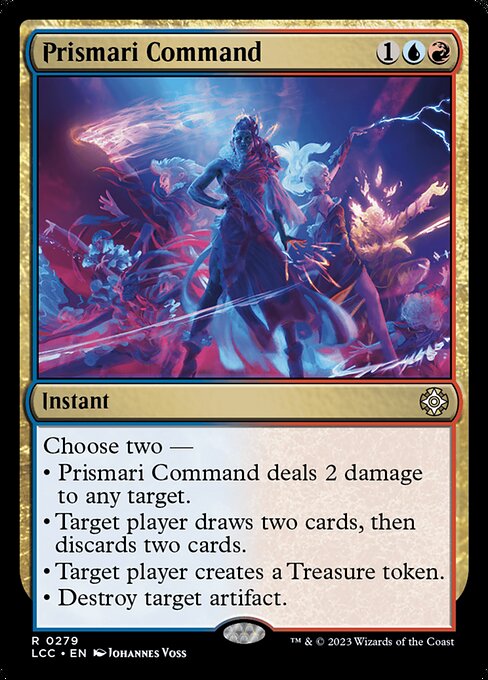 Prismari Command (The Lost Caverns of Ixalan Commander #279)