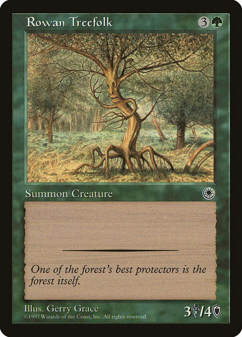 Rowan Treefolk (POR)