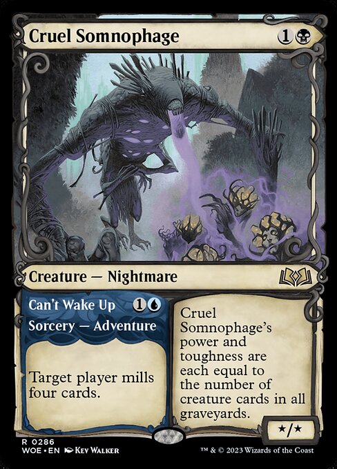 Cruel Somnophage // Can't Wake Up card image