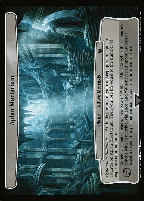 Aplan Mortarium card image