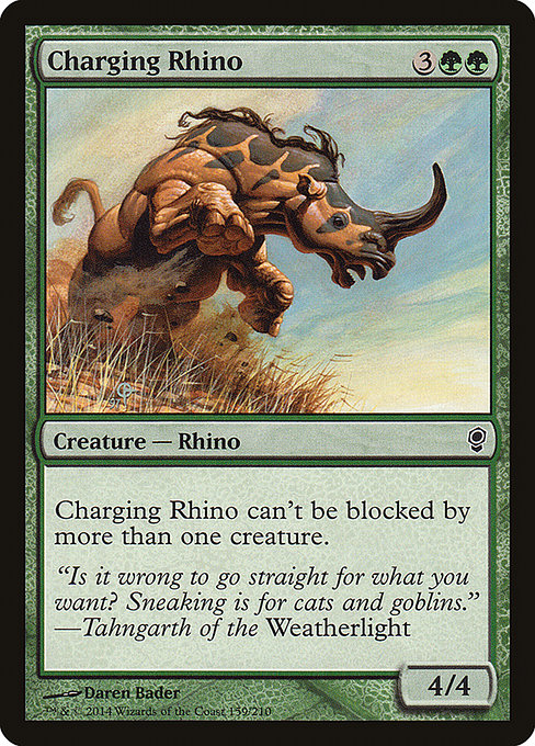 Charging Rhino (Conspiracy #159)