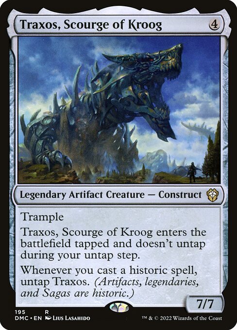 Traxos, Scourge of Kroog (dmc) 195