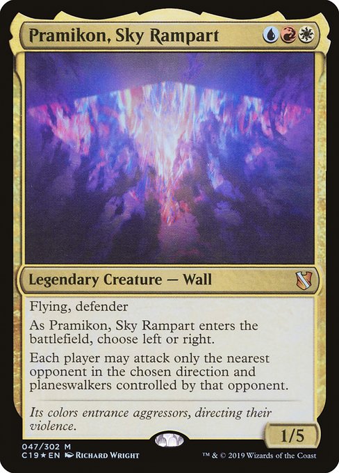 Pramikon, Sky Rampart (Commander 2019 #47)