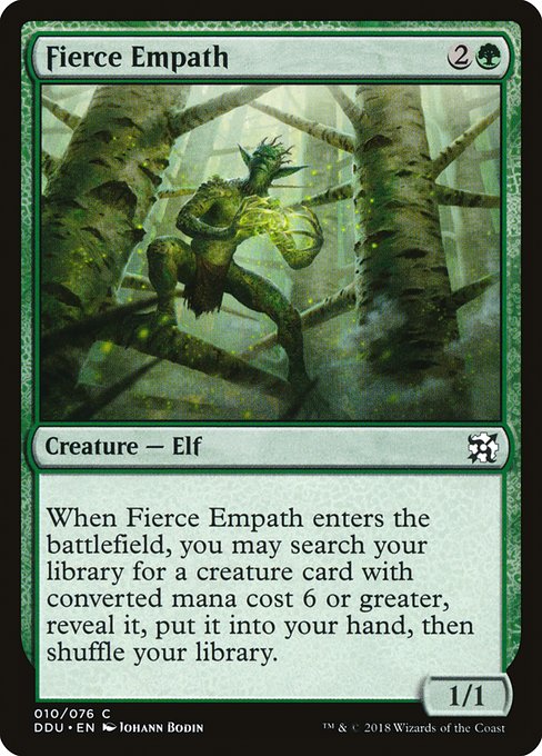 Fierce Empath (Duel Decks: Elves vs. Inventors #10)