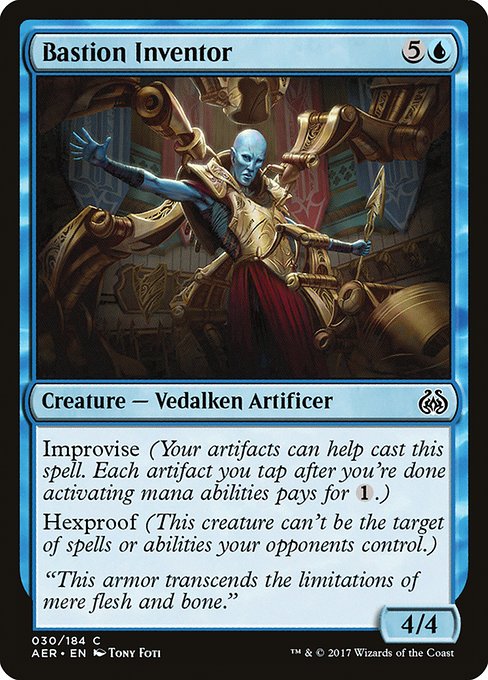 Bastion Inventor (Aether Revolt #30)