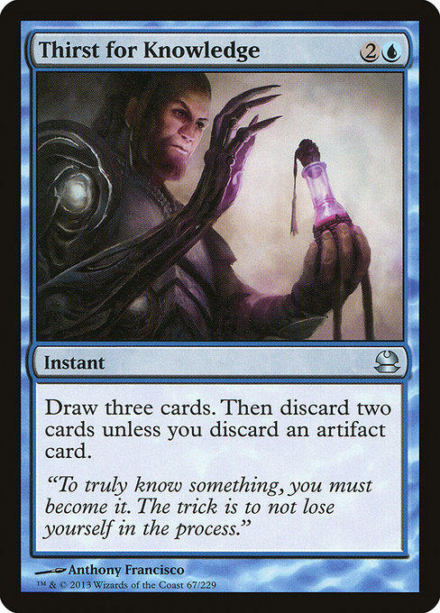 Thirst for Knowledge (Modern Masters #67)
