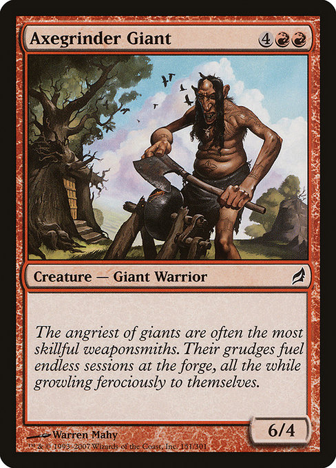 Axegrinder Giant (Lorwyn #151)