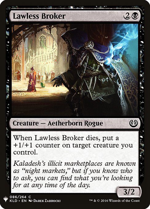 Lawless Broker (plst) KLD-86