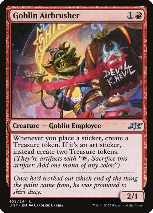 Goblin Airbrusher (Unfinity #108)