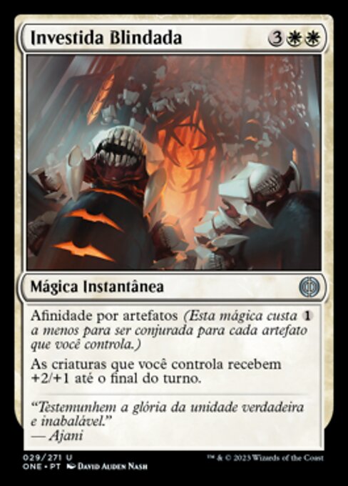 Plated Onslaught (Phyrexia: All Will Be One #29)