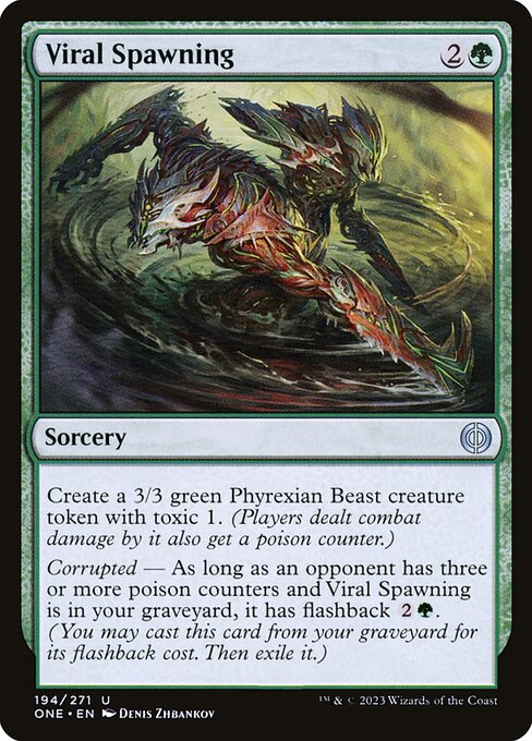 Viral Spawning (Phyrexia: All Will Be One #194)