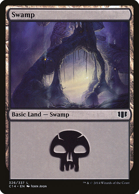 Swamp (Commander 2014 #326)