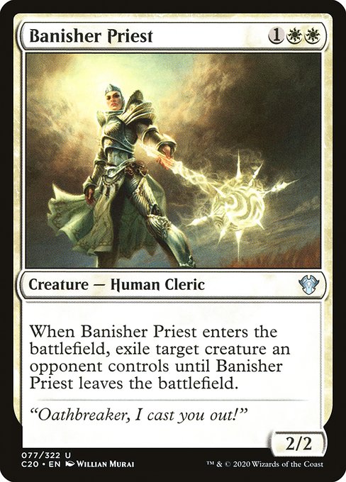 Banisher Priest (Commander 2020 #77)