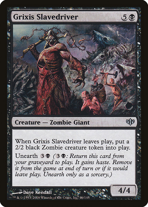 Grixis Slavedriver (Conflux #46)