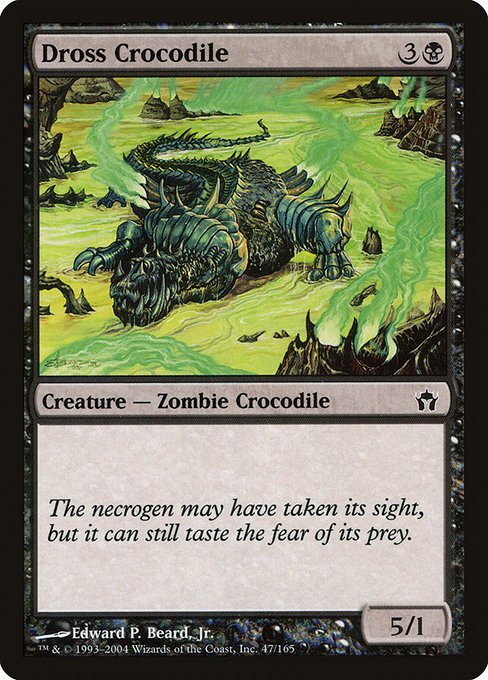 Dross Crocodile card image