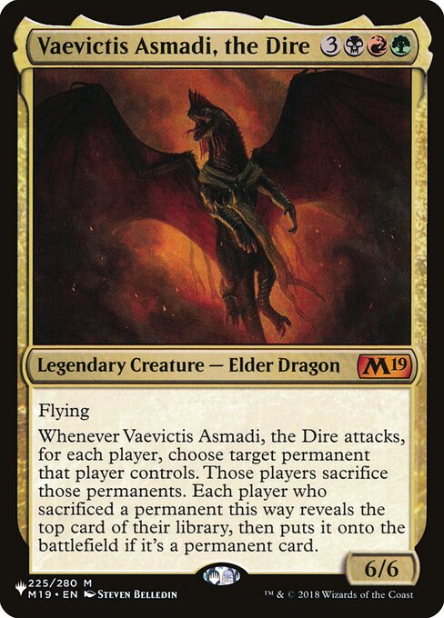 Vaevictis Asmadi, the Dire (The List #M19-225)