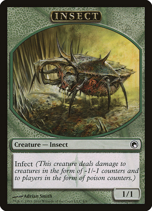 Insect (Scars of Mirrodin Tokens #4)