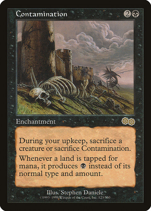 Contamination (Urza's Saga #123)