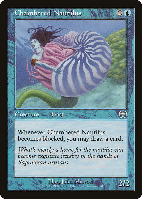 Chambered Nautilus card image