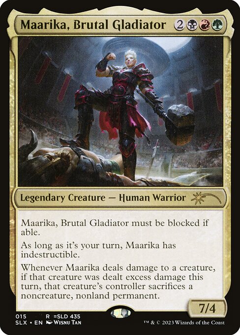 Maarika, Brutal Gladiator card image
