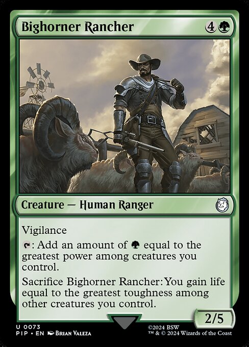 Bighorner Rancher (pip) 73