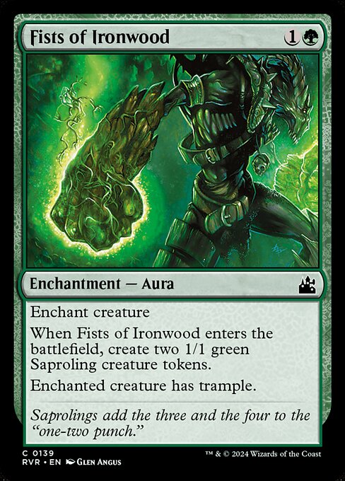 Fists of Ironwood (Ravnica Remastered #139)