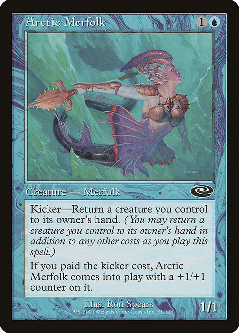 Arctic Merfolk (Planeshift #21)