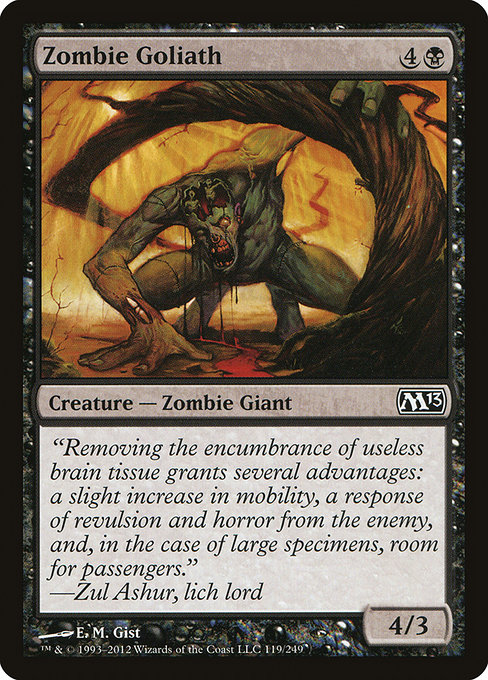 Zombie Goliath (Magic 2013 #119)
