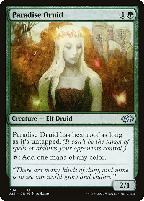 Paradise Druid (j22) 704