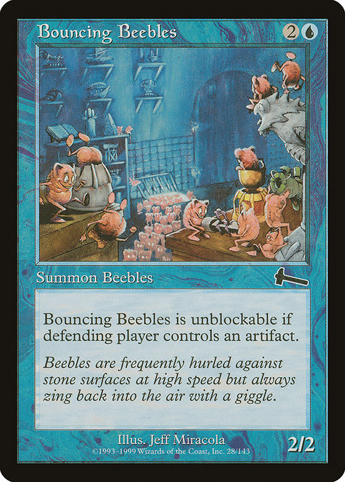Bouncing Beebles (Urza's Legacy #28)