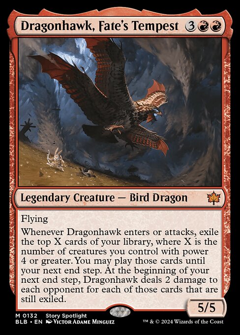 Dragonhawk, Fate's Tempest (blb) 132 Dragonhawk, Fate's Tempest (blb) 132