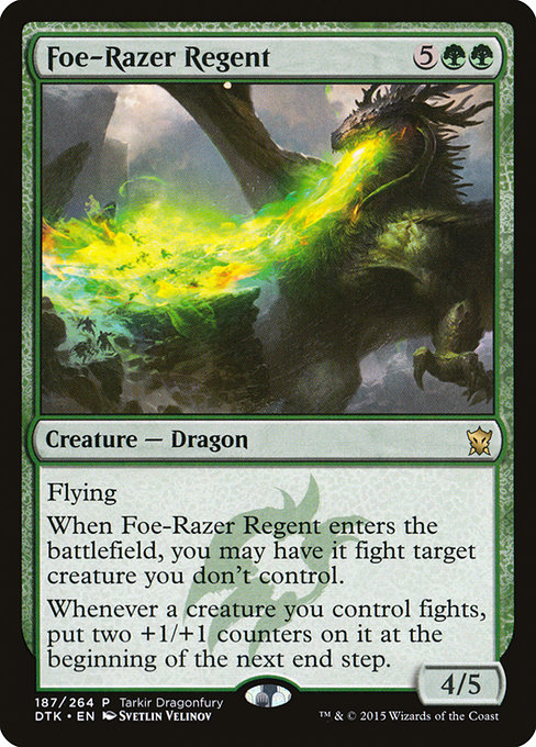 Foe-Razer Regent (Tarkir Dragonfury #187)