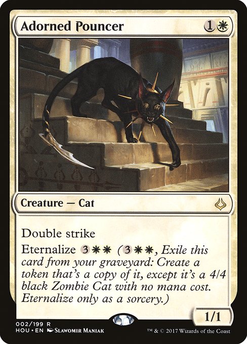 Adorned Pouncer card image