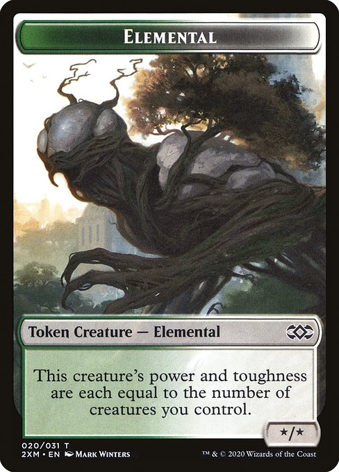 Elemental (Double Masters Tokens #20)
