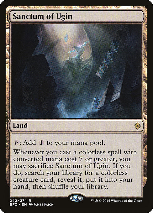 Sanctuaire d'Ugin|Sanctum of Ugin